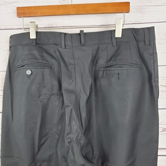 wool & cashmere plus size black slacks ( 5 for $20 ) - Picture 4 of 7